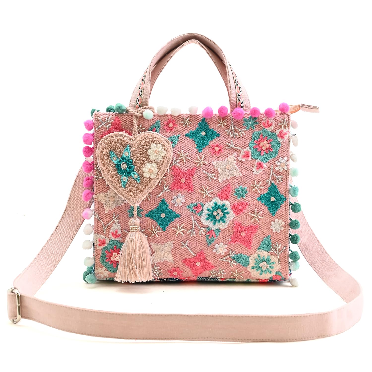 See full amazon price history chart for Boho Girl Lavender Blooms Embellished Jacquard Mini Tote for Women with Adjustable Strap | Ladies Purse Handbag | Wedding Gifts for Women | Birthday Gifts for Women | Handbag with Zip(Bably Pink) Boho Girl Lavender Blooms Embellished Jacquard Mini Tote for Women with Adjustable Strap | Ladies Purse Handbag | Wedding Gifts for Women | Birthday Gifts for Women | Handbag with Zip(Bably Pink) (B0D7LVVBNP) Amazon Price History, Amazon Price Tracker