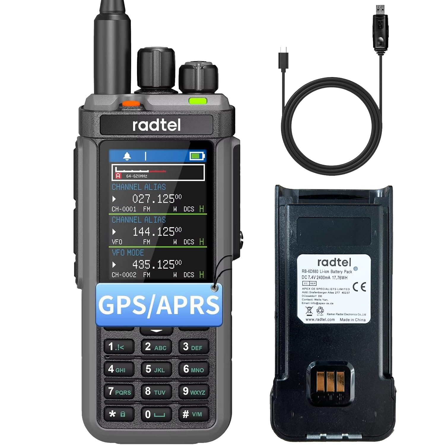 RADTEL RT 880 AB 86 00 visual data 7