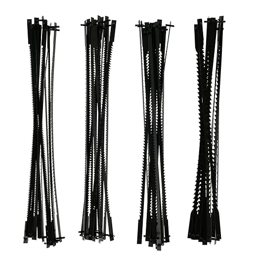 5 Inch Scroll Saw Blades, 48pcs Pin End Scroll Replacement for Wen 3921