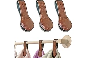 Magnetic Door Hinge Towel Racks for Bathroom, Pack of 3