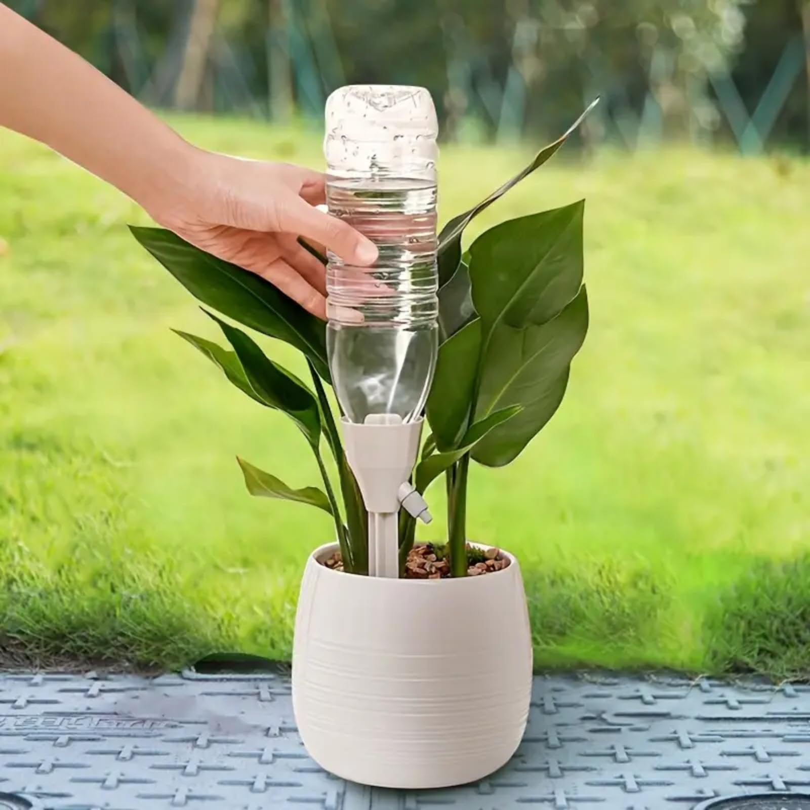 Automatic Plant Watering Spike, Self-Watering Devices with Adjustable Drip Rate for Indoor & Outdoor Plants (1-Pack)