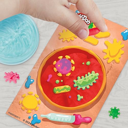 Miniatura 8 de Play-Doh Microscopio Light & Look para niños, juguetes preescolares electrónicos para niñas y niños, 9 accesorios y 5 colores, regalos de regreso a