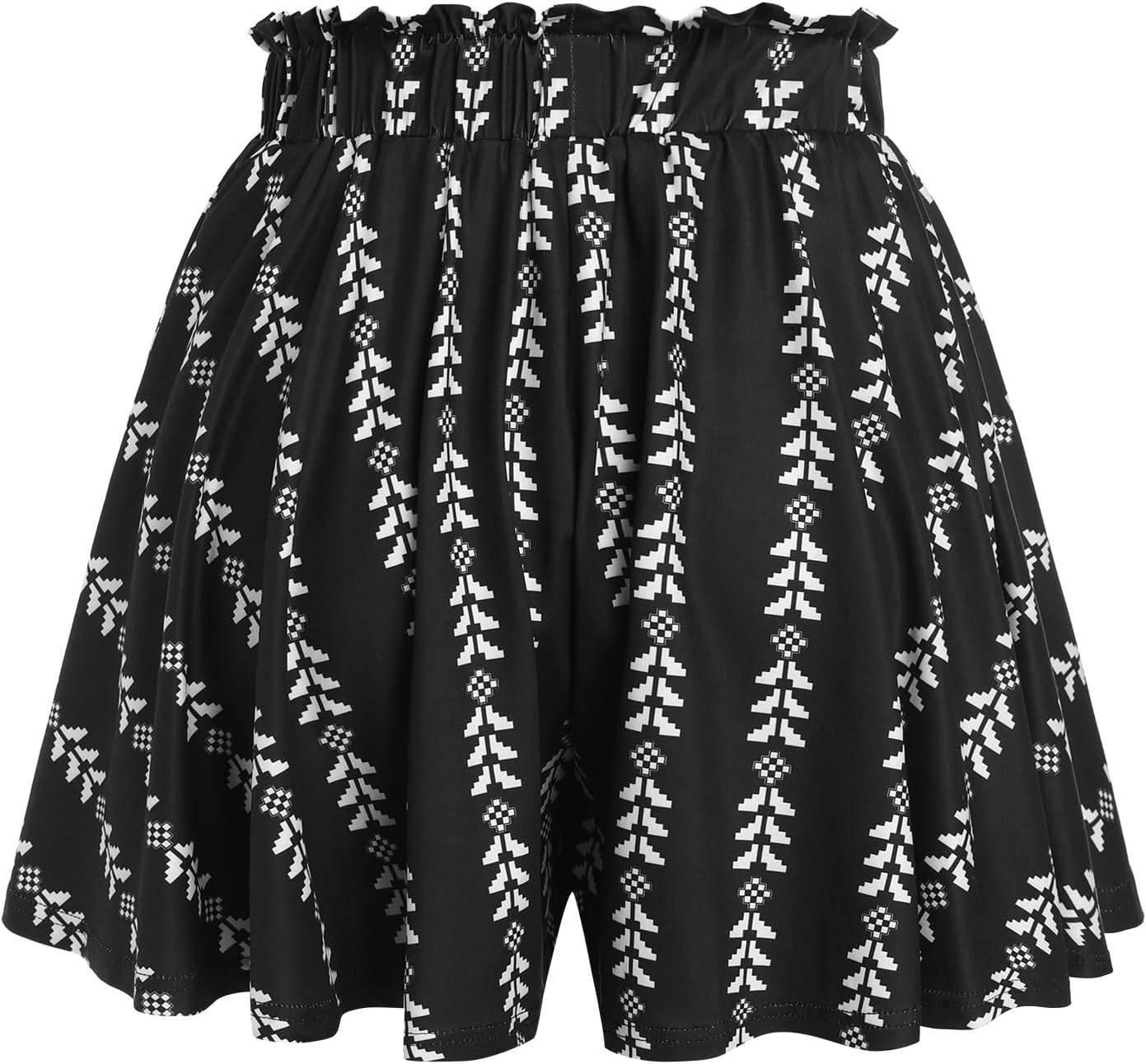 ZAFUL Flowy Shorts for Women Boho Casual High Waist Wide Leg Ruffles Skort Summer Comfy Beach Vacation Clothes 2026