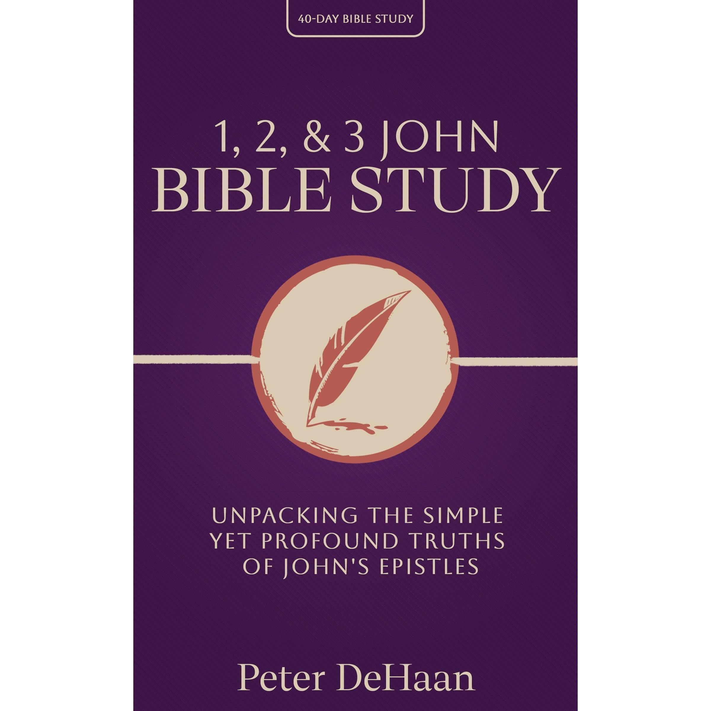 1, 2, & 3 John Bible Study