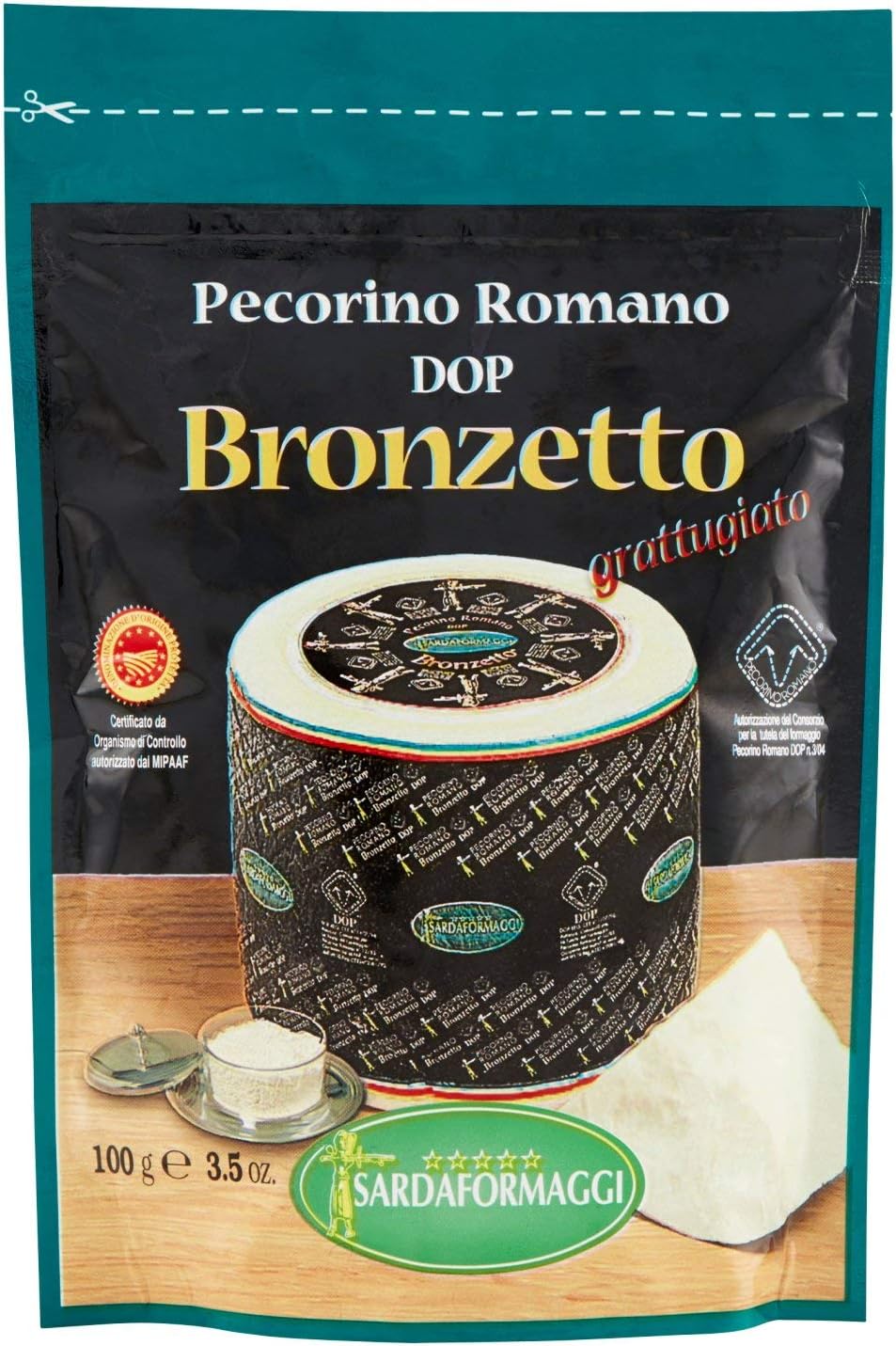 Sardaformaggi Sardaformaggi Bronzetto Pecorino Romano Dop Grattugiato
