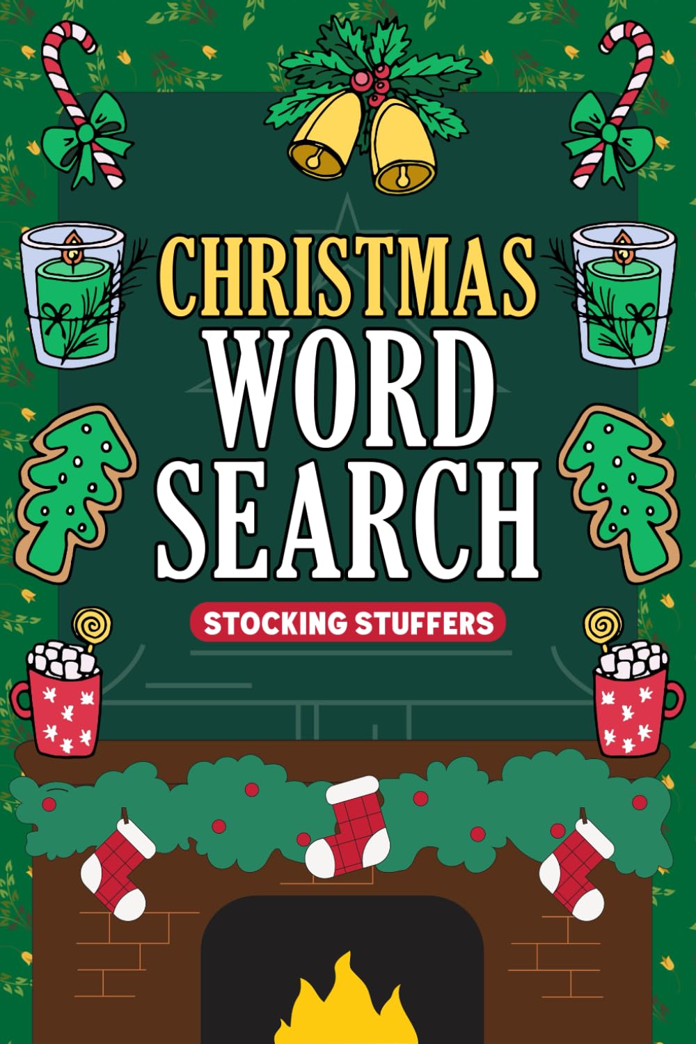 Stocking Stuffers: Christmas Word Search: Holiday Words To Find, Fun White Elephant Gifts And Stocking Stuffers For Teens, Adults, Men & Women (stocking stuffers for adults)
