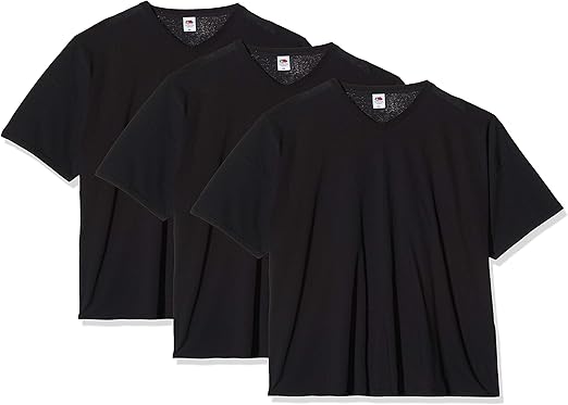 Fruit of the loom black t shirts pack Clearance