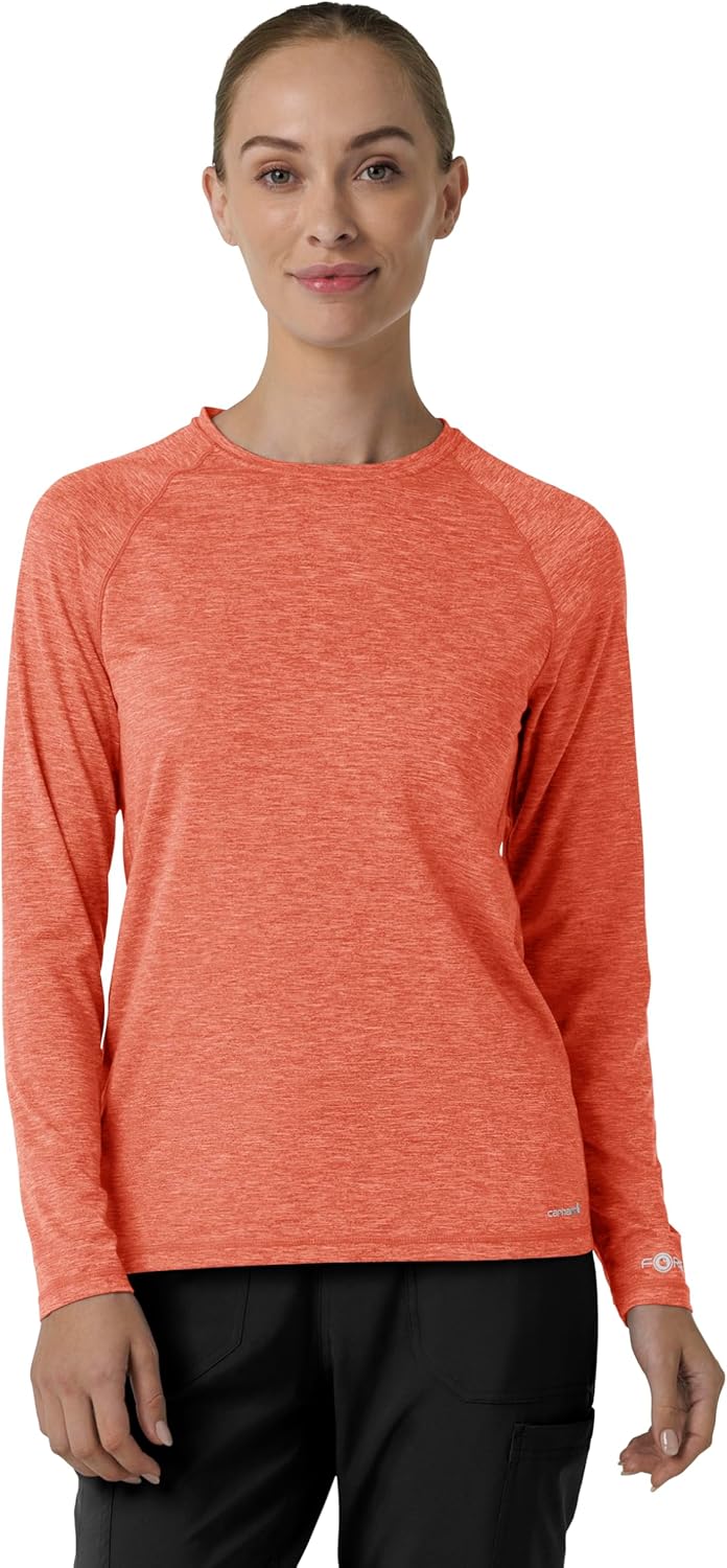 Carhartt Scrubs C31002 Women's Force® Modern Fit Long Sleeve Tee