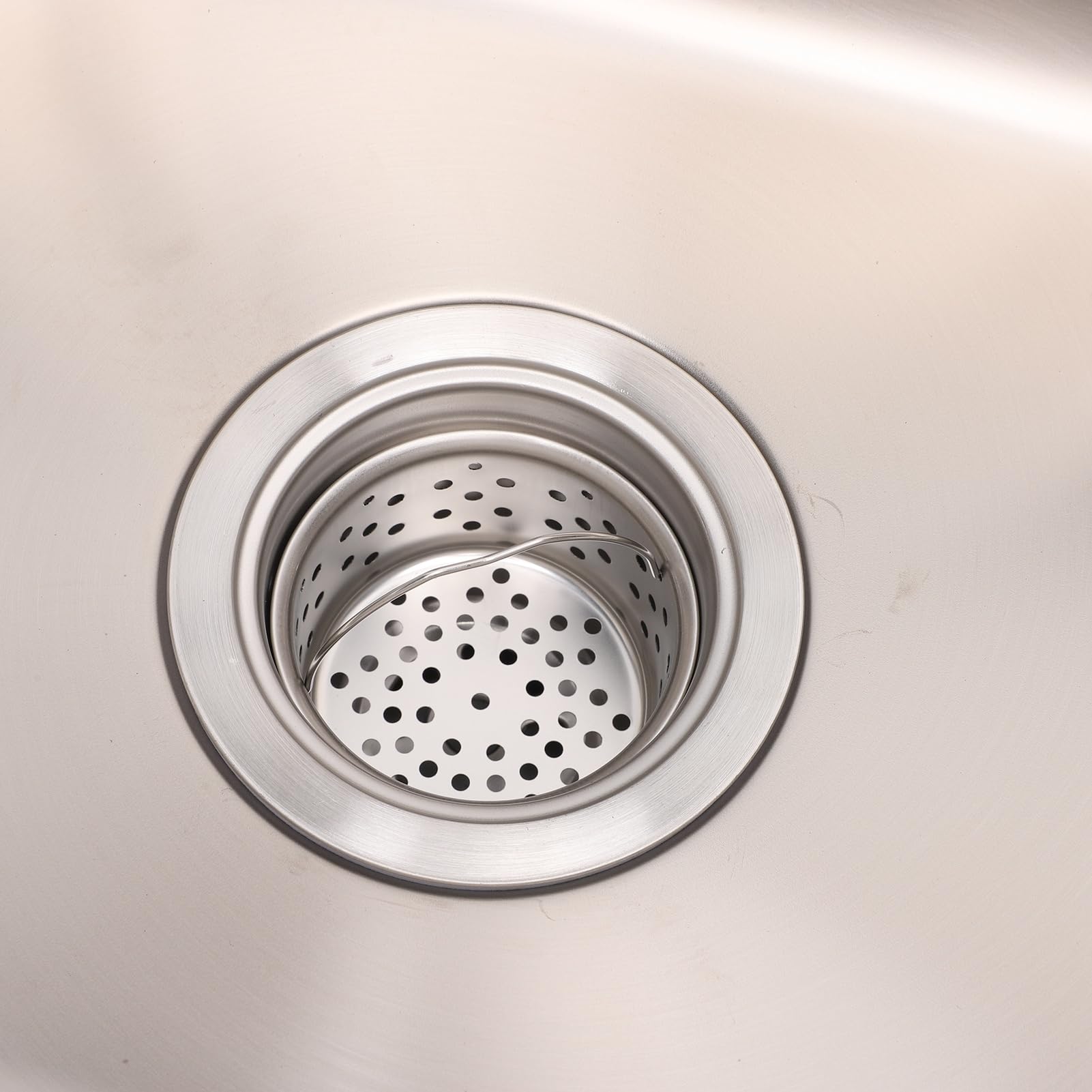Cocoarm Fregadero de Cocina de un Seno Fregadero bajo Encimera de Acero Inoxidable 304 38,5 X 32,5 X 18, Cm Lavabo Rectangular Integrado para Cocina, Bar, Baño, Lavado Diario