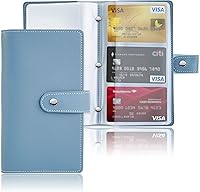 Vista 21 de lizimandu Libro Tarjetero para Tarjetas de Visita, Estuche Libro de Tarjetas de Visita de Cuero PU, Carpeta Organizadora para Tarjetas