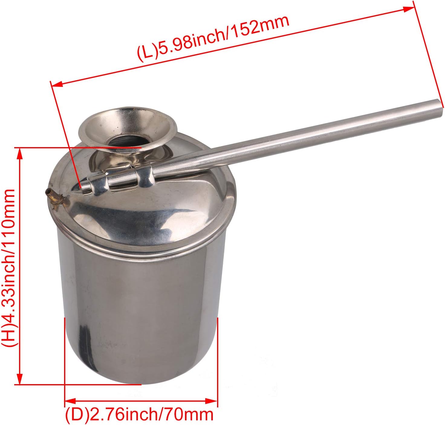 300ML Painting Sprayer Glaze Glazing Pot Stainless Steel Clay Tool Pottery Atomizer Ceramic Painting Sprayer for DIY Hand Tool