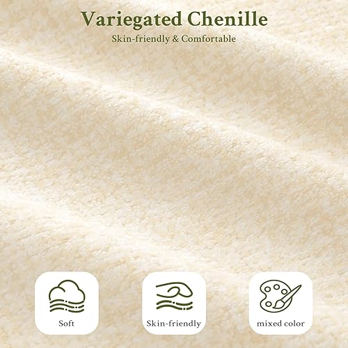 Vista 9 de sofá biplaza de 75 pulgadas, cómodo sofá de chenilla, sofás pequeños con estructura de madera para espacios pequeños, sofá biplaza moderno de 2 Gris