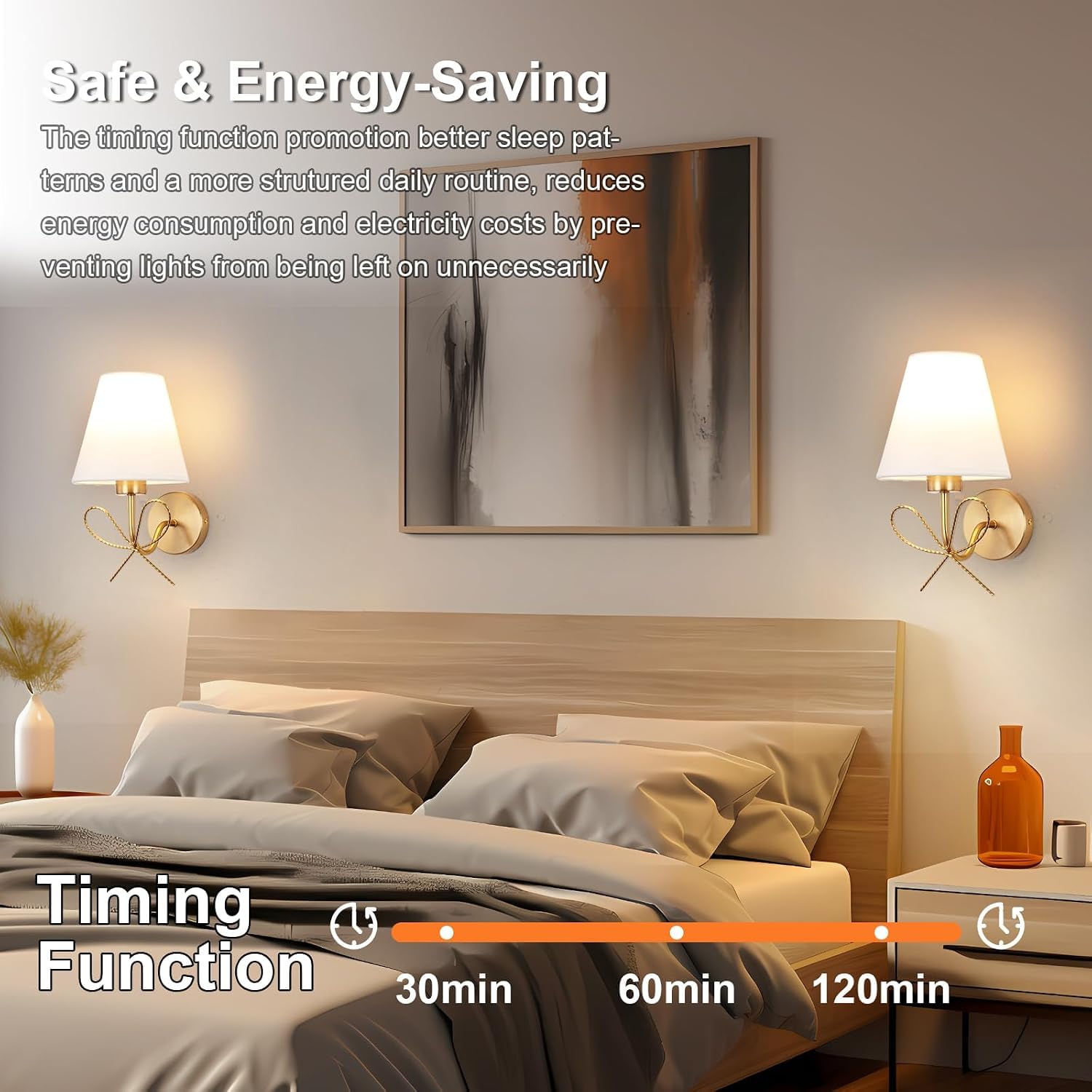 Lampada da parete a LED per interni lampada da parete retrò senza fili alimentata a batteria senza collegamento alla rete elettrica con telecomando 15 colori lampada da camera da letto dimmerabile