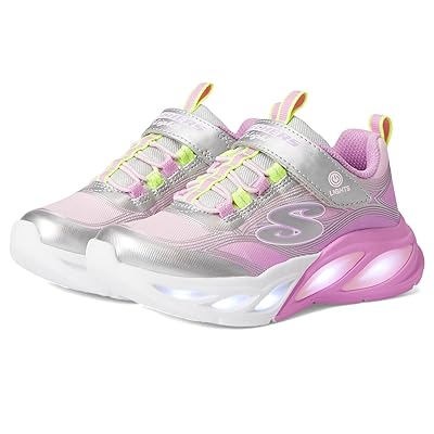 SKECHERS KIDS Cosmic Glow 303712L (Little Kid/Big Kid) Girls Shoes Silver/Multi
