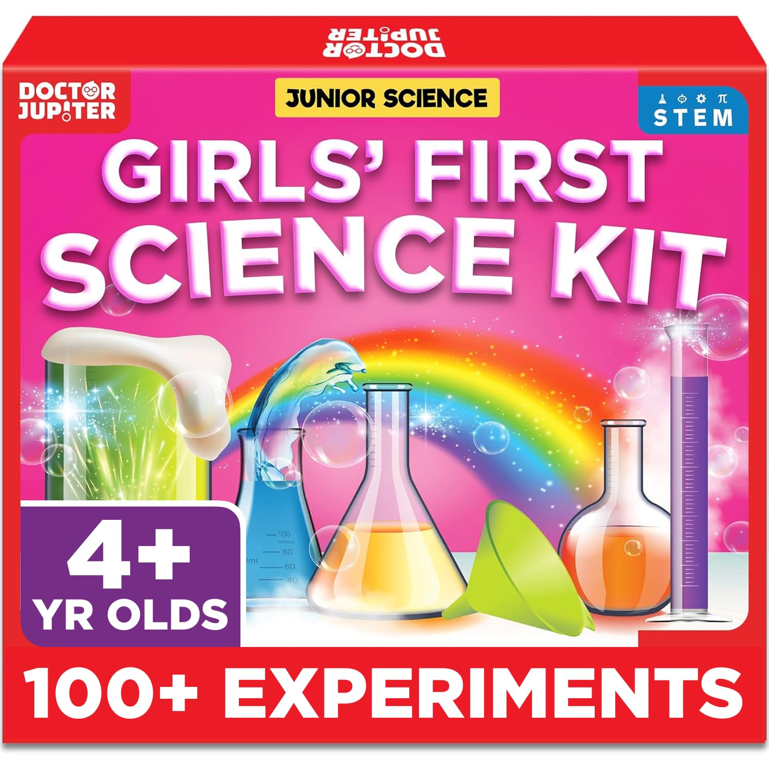 Doctor Jupiter Toy Science Kit for Girls Age 4-5-6-7-8 | Birthday Gifts for 4 to 8 Year Old Kids | Learning & Education toys