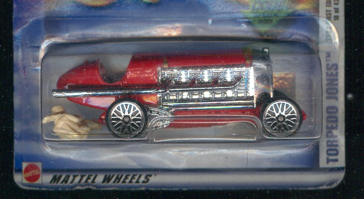 Amazon.com: Hot Wheels 2002-030 Torpedo Jones 18 of 42 First