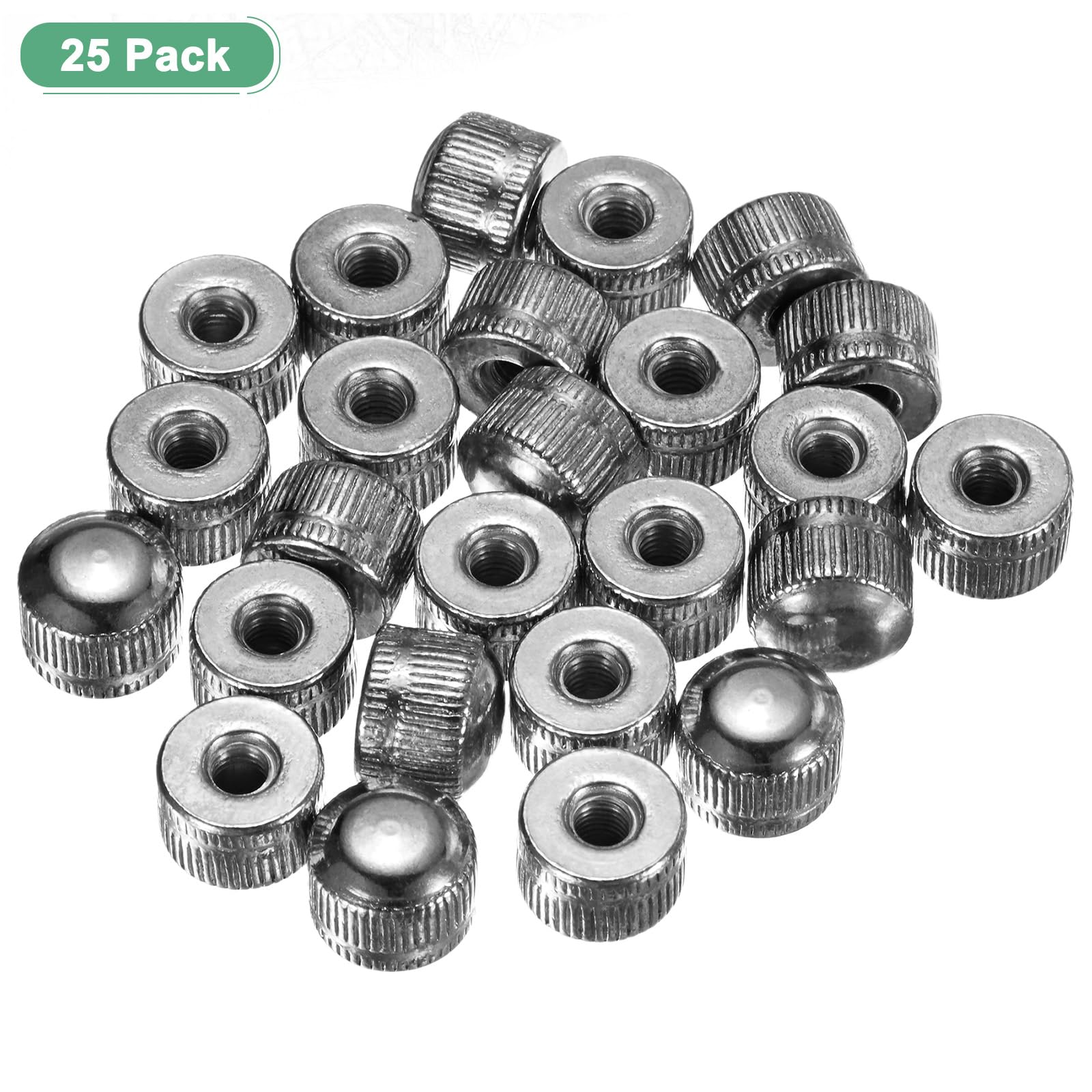 M METERXITY 25-Pack Threaded Cap Nuts - Image 4