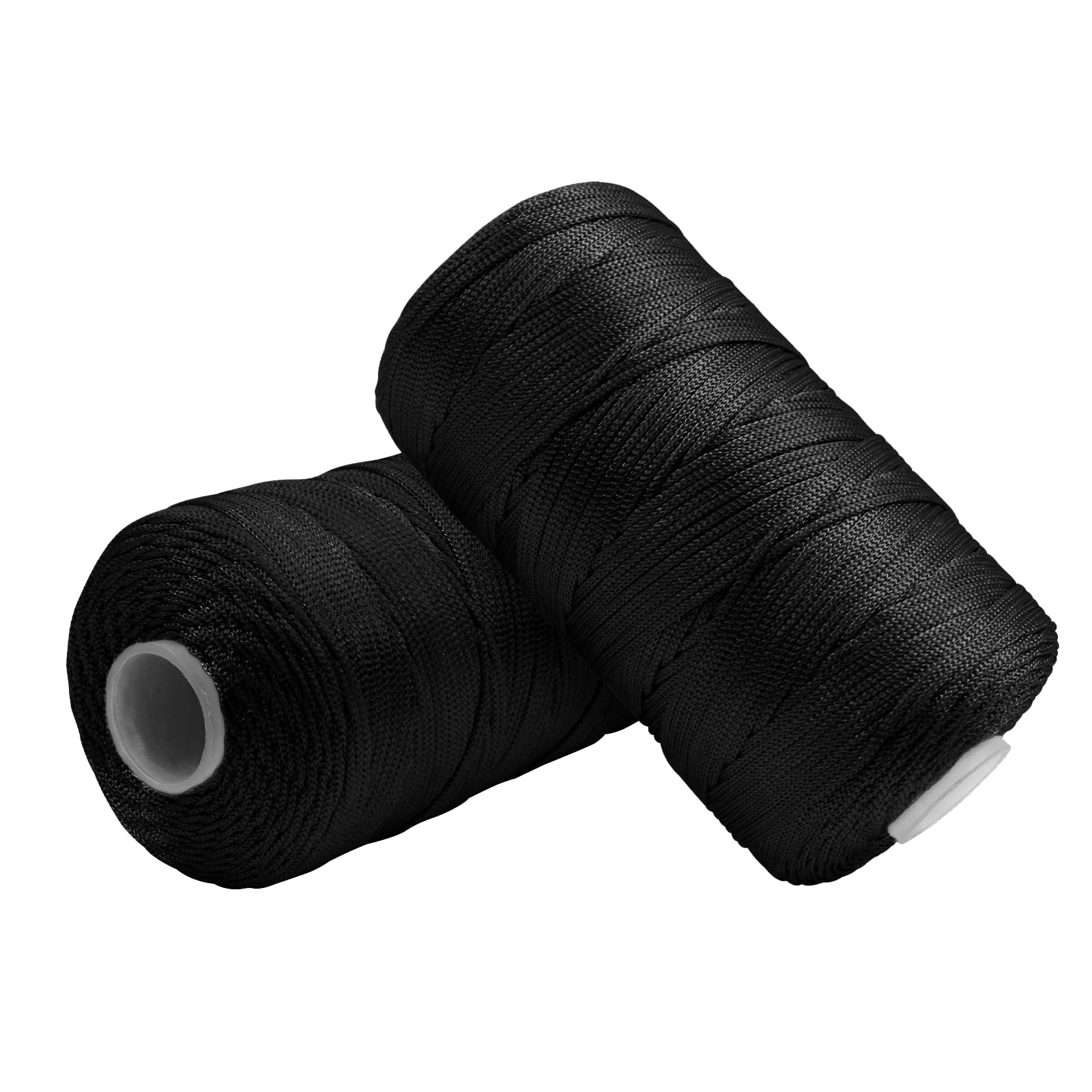 Uiopa Black Macrame Cord 1.5Mm X 400M, Nylon Macrame Yarn For Crochet And Knitting, Crochet Yarn For Wall Hangings, Dream Catchers, Jewelry Making, Diy Craft Project