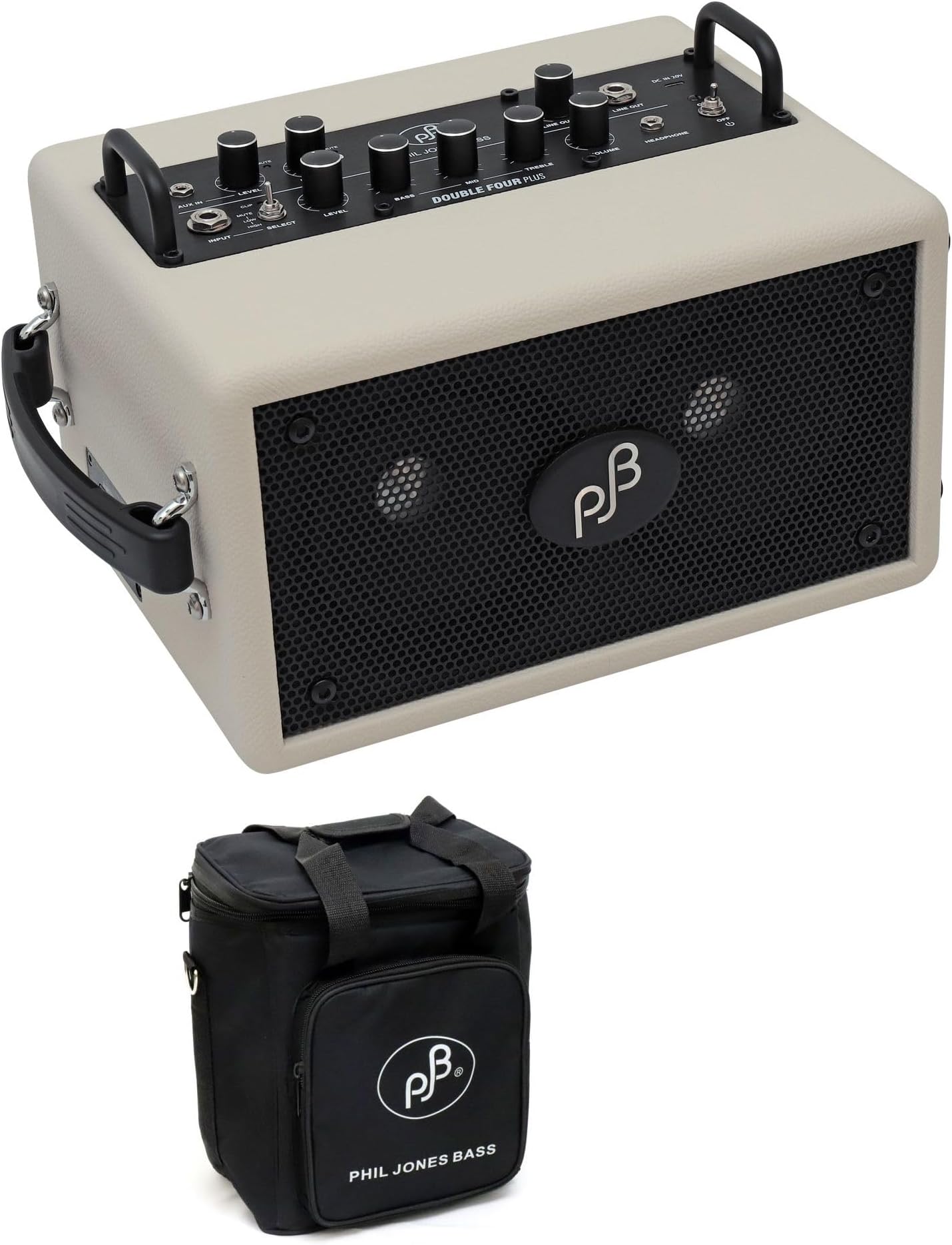 Amazon.co.jp Phil Jones Bass PJB Double Four Plus WH ホワイト ダブルフォー フィル