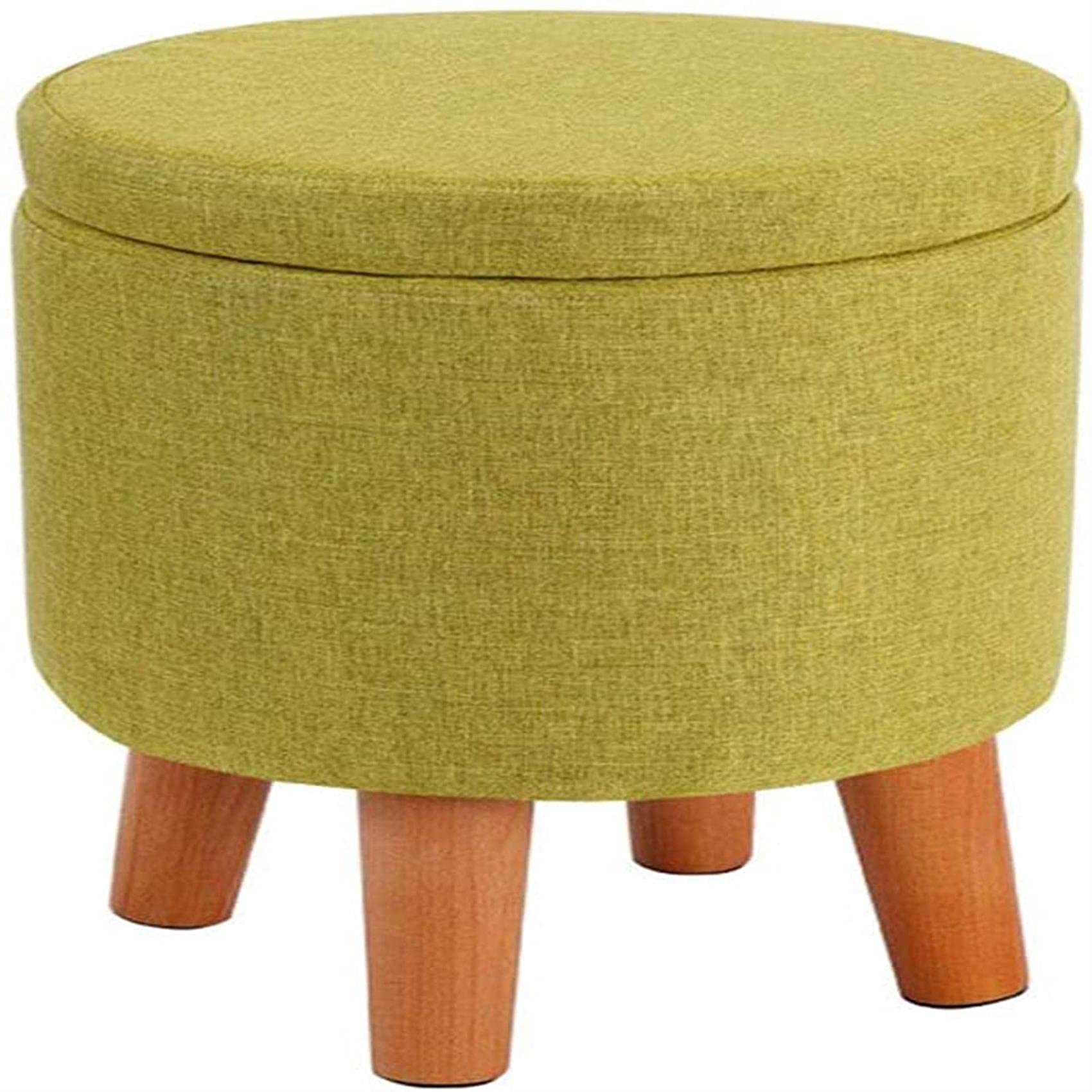 Poufs de rangement en coton pour optimiser votre salon 32x45cm