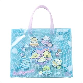 [すみっコぐらし] トートバッグ ビーチバッグ キャラクター 女の子 女子 キッズ 子供 子ども こども 幼稚園 小学校 小学生 着替え お風呂 スイミング水泳