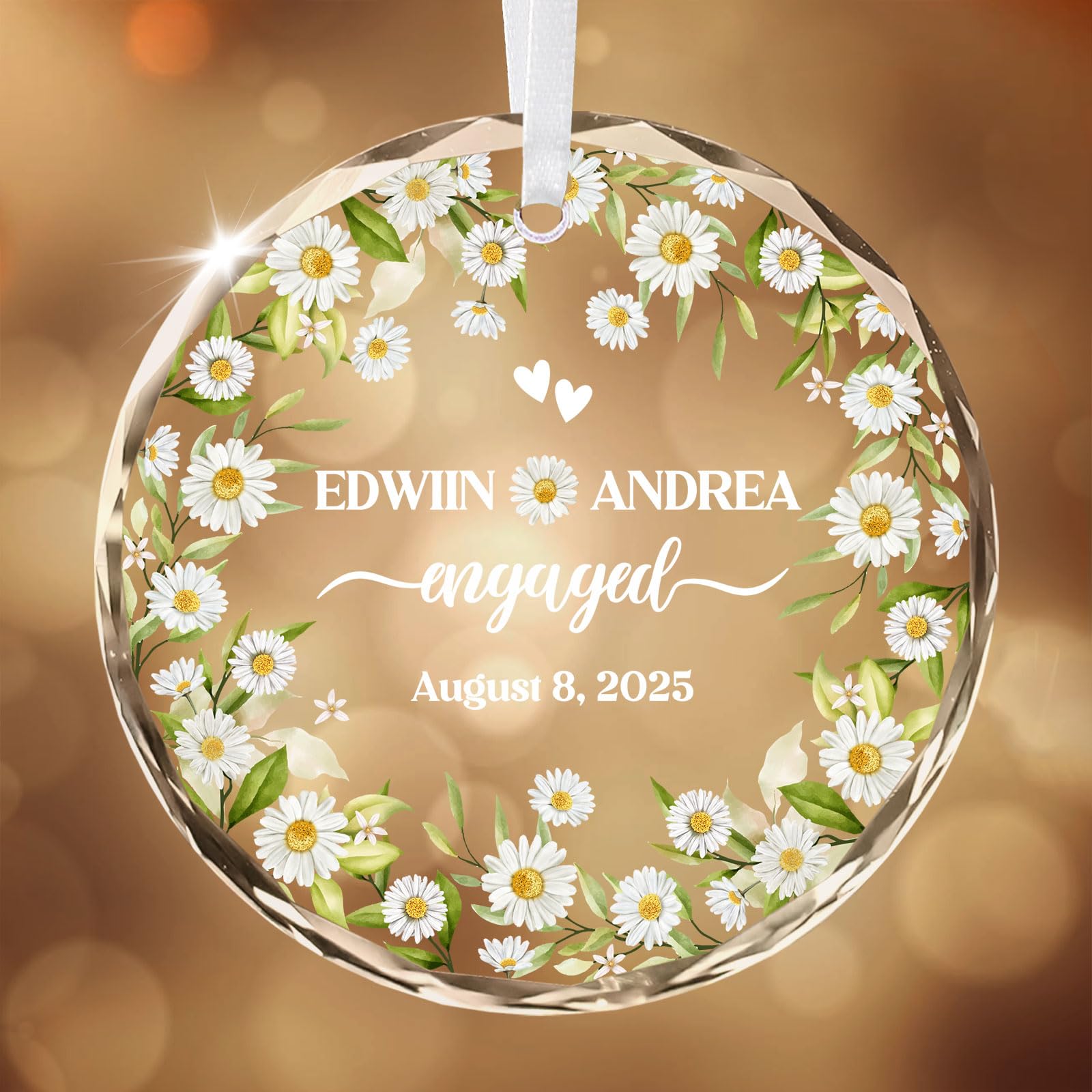 Engagement Gifts for Couples, Personalized Gift for Newly Couples, Women, Fiance, Her Bride to Be Gifts, Engagement Party Decorations — image 1