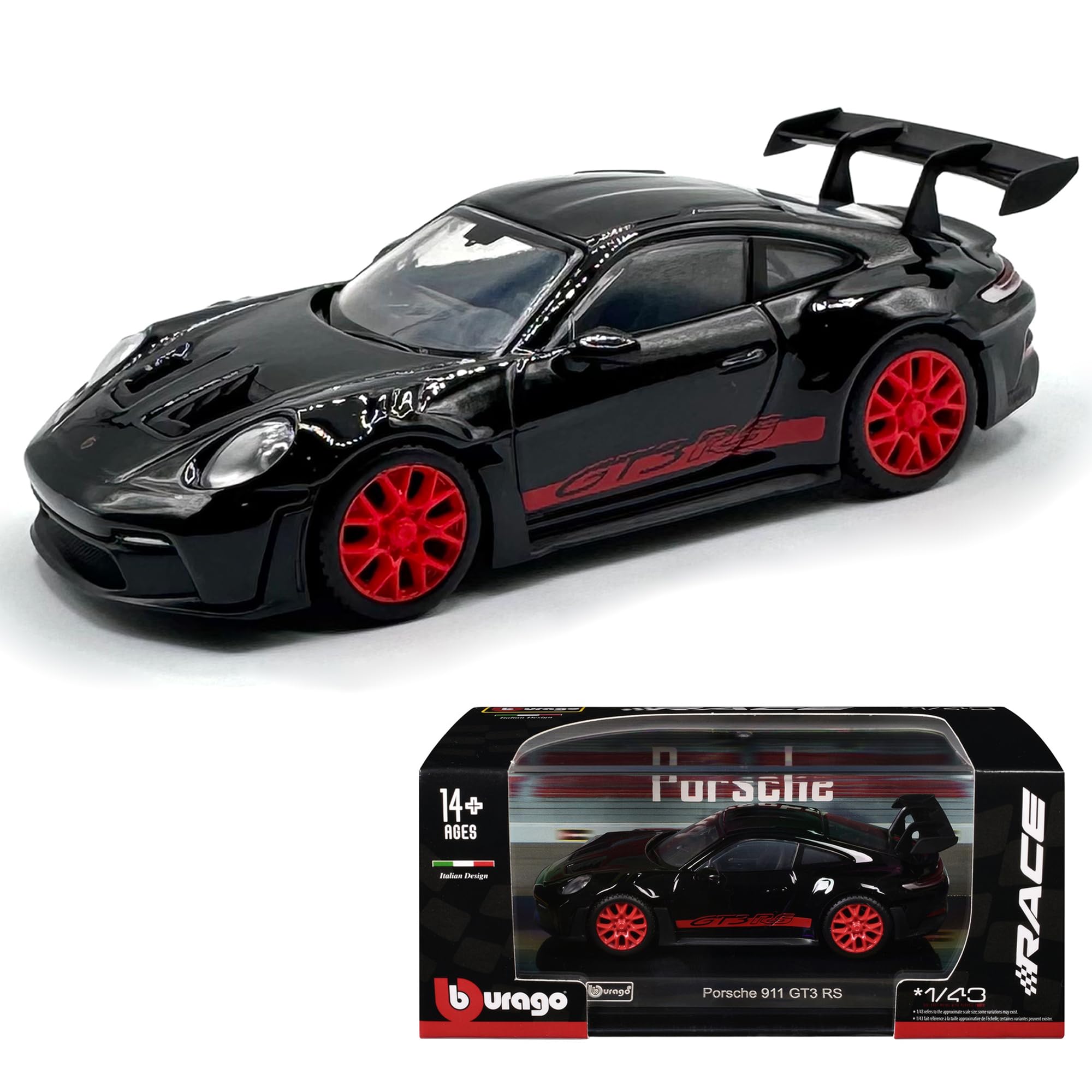 Amazon.com: Porsche 911 GT3 RS Signature Die cast Model Car