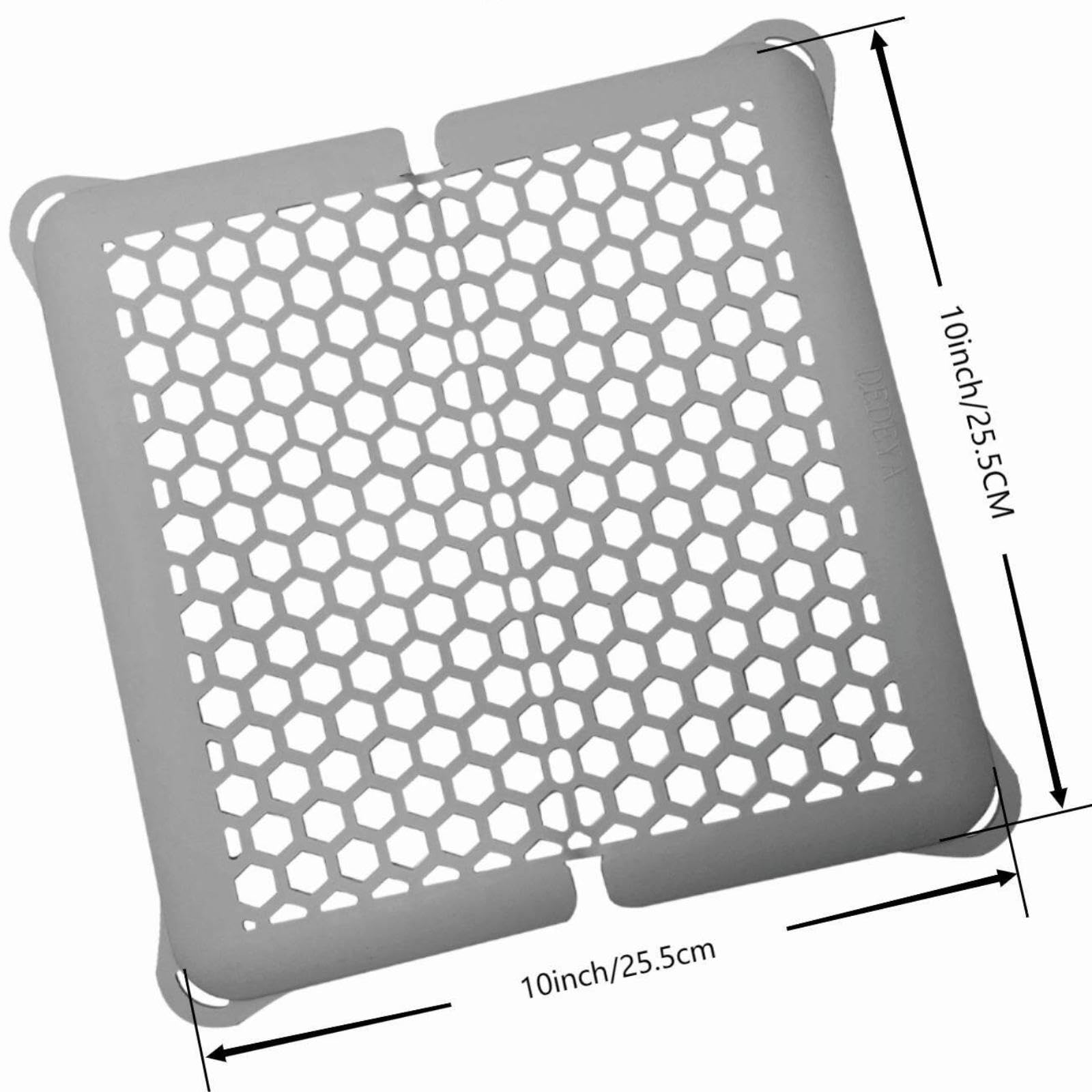 Sac à Vaisselle Multifonctionnel en Silicone Faisant Office de Panier et de Boîte de Rangement pour Faciliter Le Lavage des Accessoires Délicats, Gris