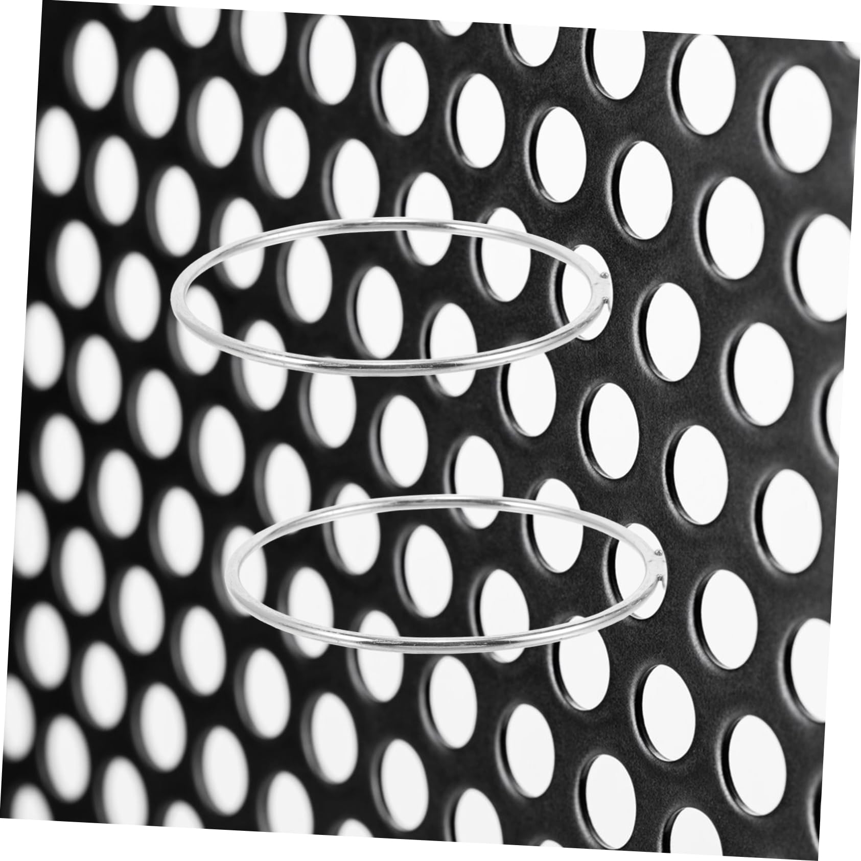 COSMEVIVI Pegboard Cup Holder Hooks 6pcs Metal Hooks Easy to Install for Garage Shop