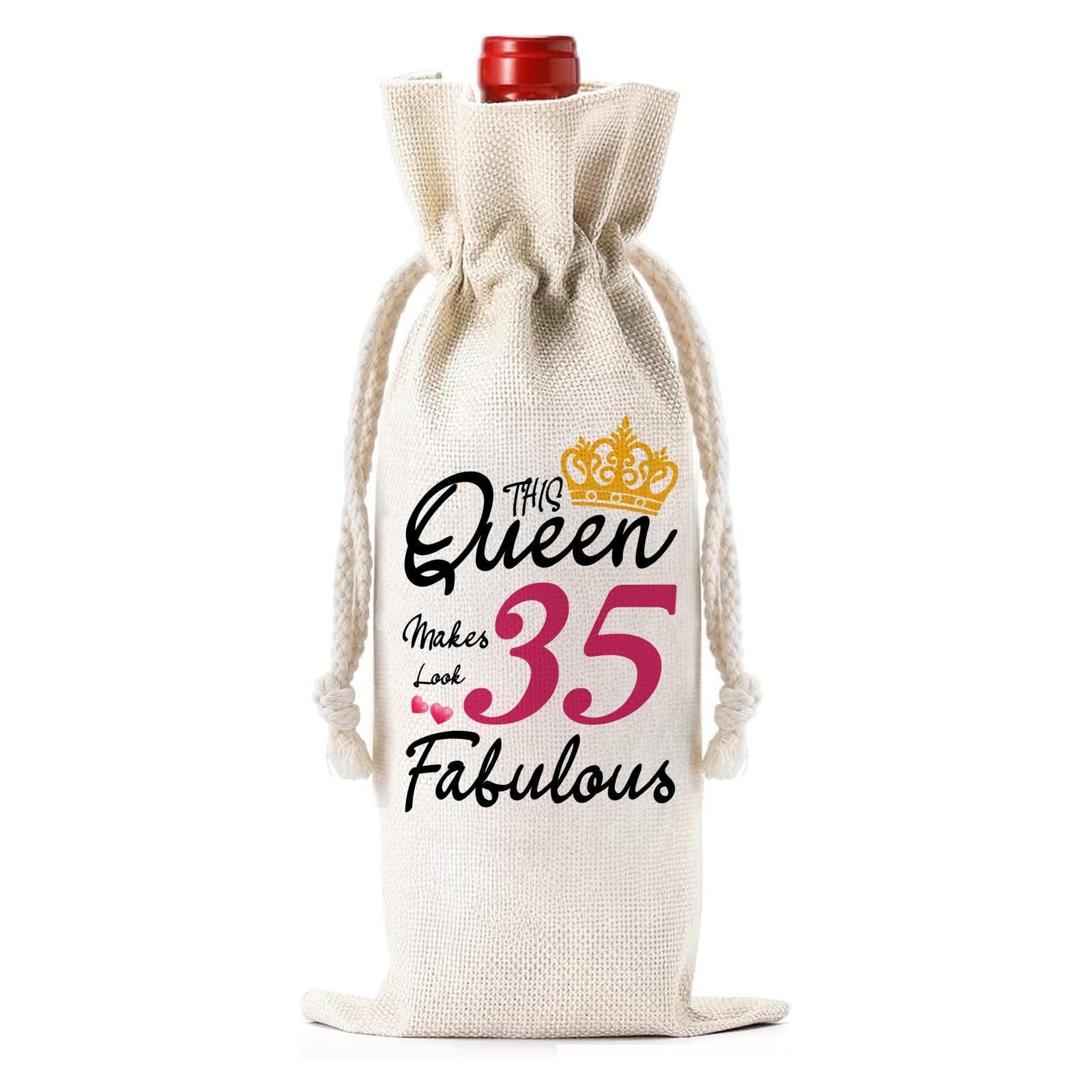 Weingeschenk Tasche 35 Geburtstag