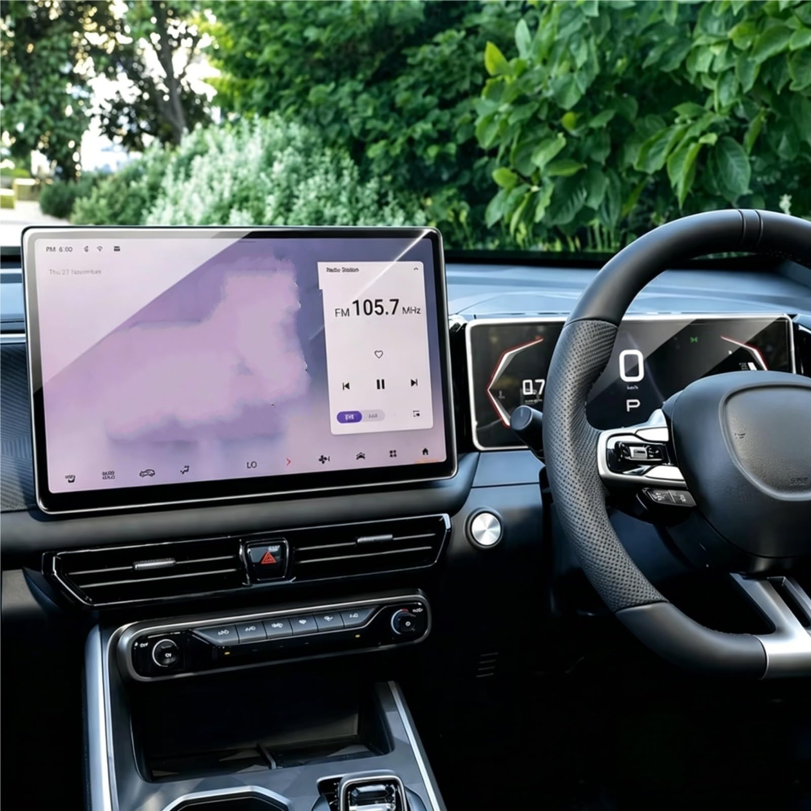 Auto-Displayschutzfolie Kompatibel Mit GAC Für GS3 Für Emzoom 2026 Auto GPS Displayschutzfolie GPS Navigation Media Instrument Display Displayschutzfolie HD Klar(1 set)