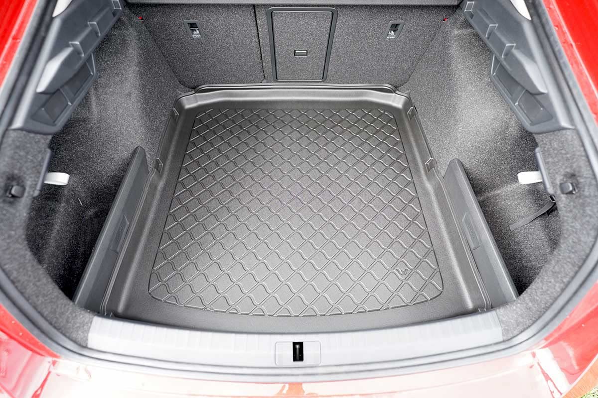 MTM Vasca Baule Per Skoda Enyaq IV (2021-2025) – Protezione Bagagliaio Su Misura, Bordi Alti 5cm, Antiscivolo, Inodore, Facile Da Pulire, Cod. 9771