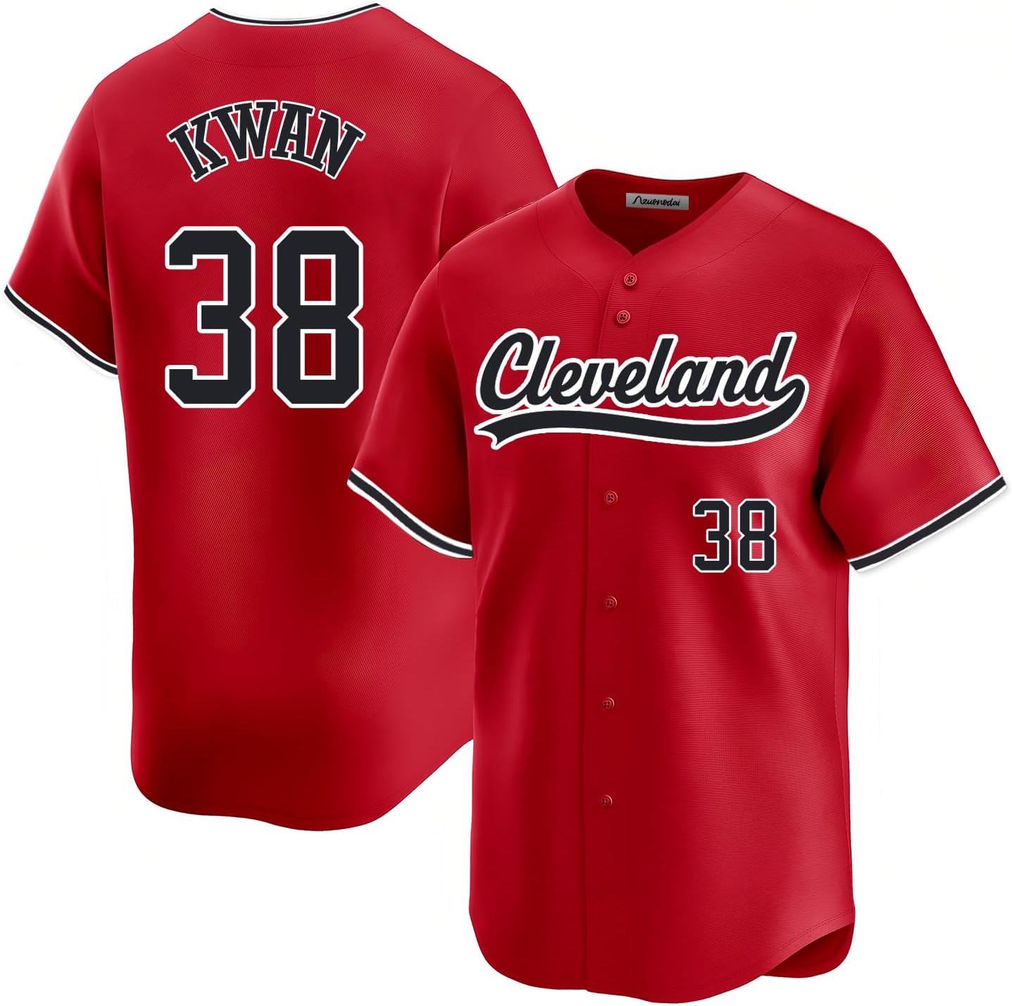 Custom Mens/Women/Youth Cleveland Seattle Baseball Stitched T-Shirt for Sports Fan