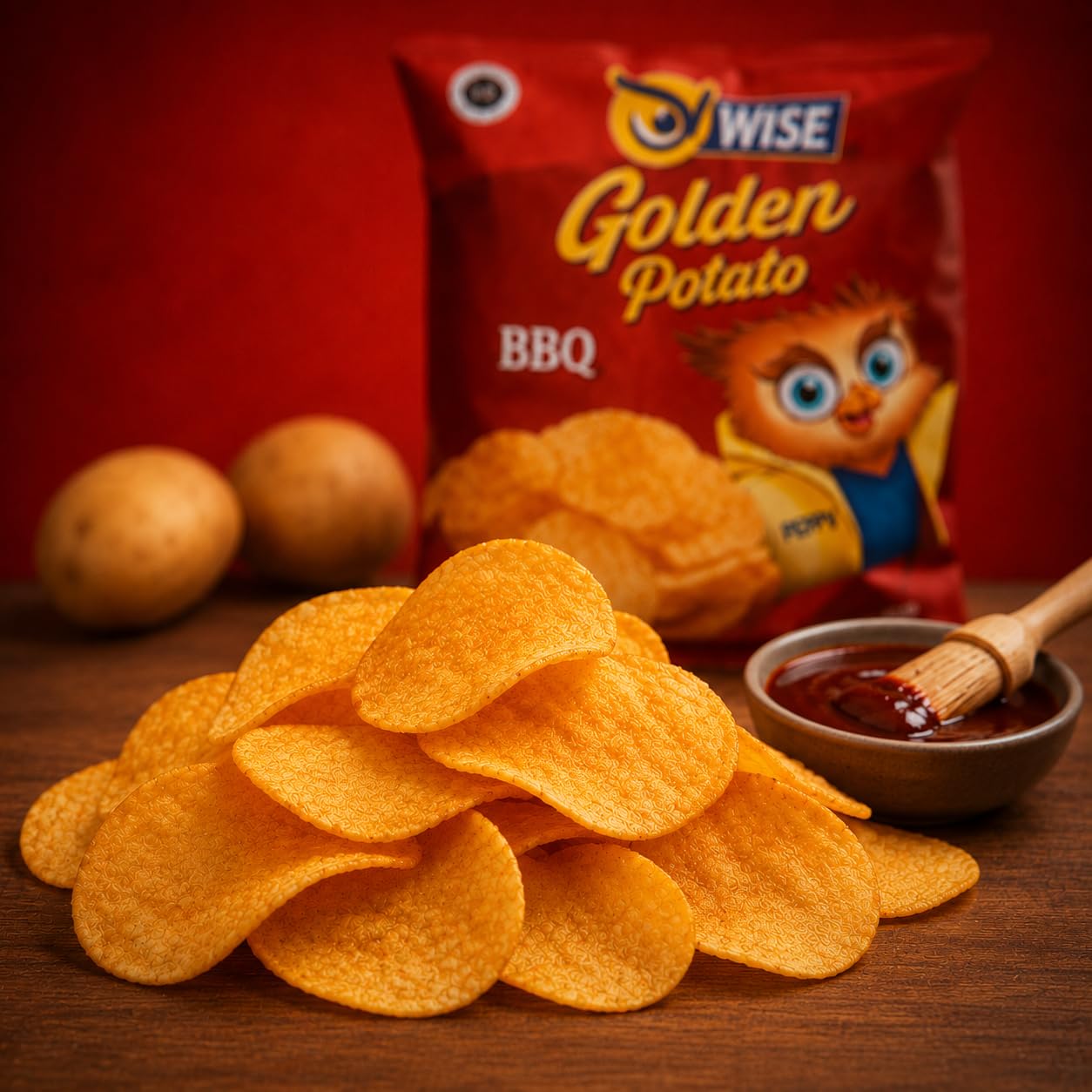 Amazon.com: Wise Snacks BBQ Potato Chips, 0.75oz (Pack of 40