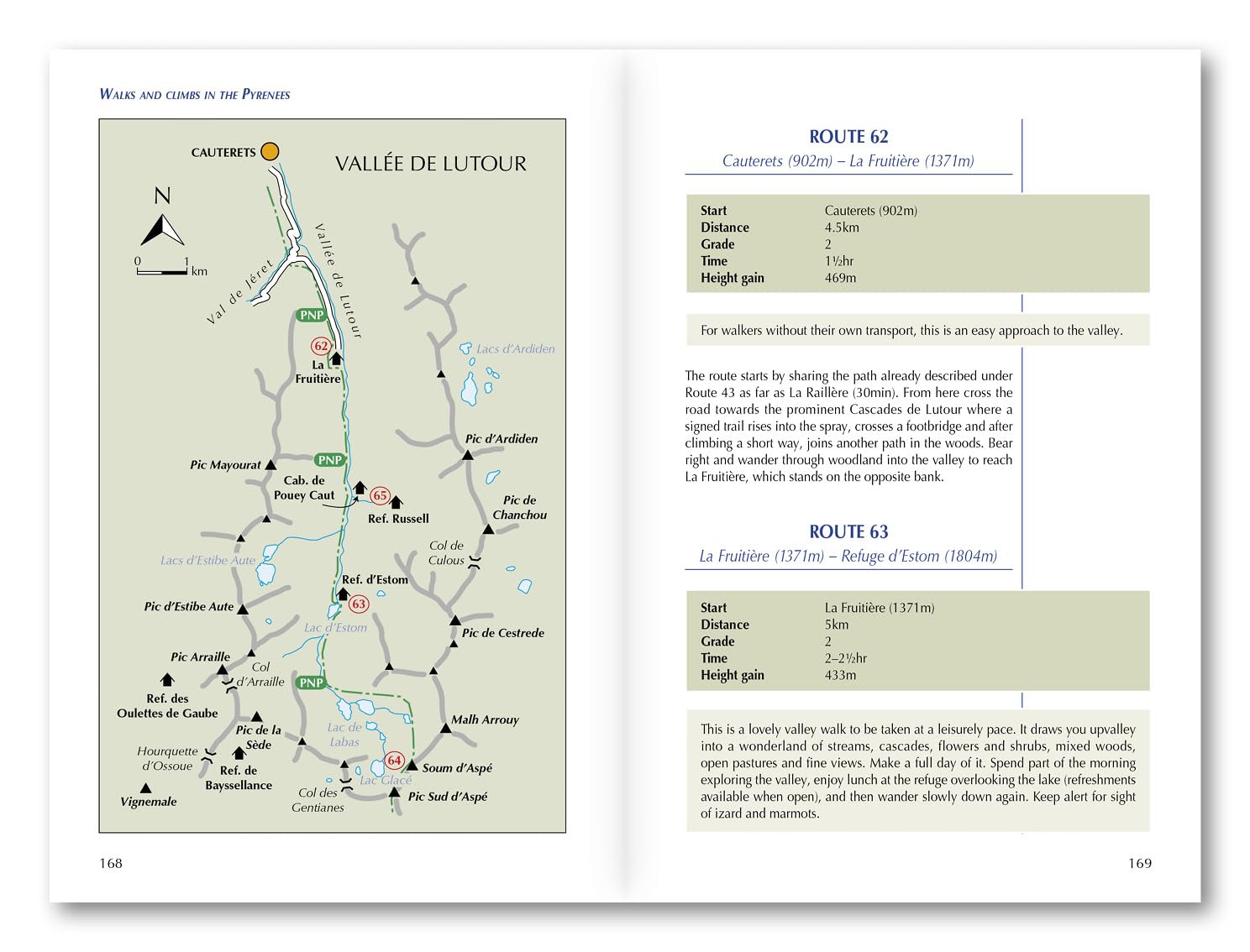 Walks and climbs in the pyrenees: Walks, Climbs and Multi-Day Treks