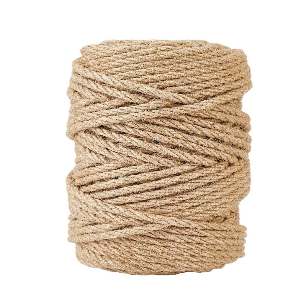 Cuerda de yute de alta densidad 20mm x 30m para decoración y artesanía premium