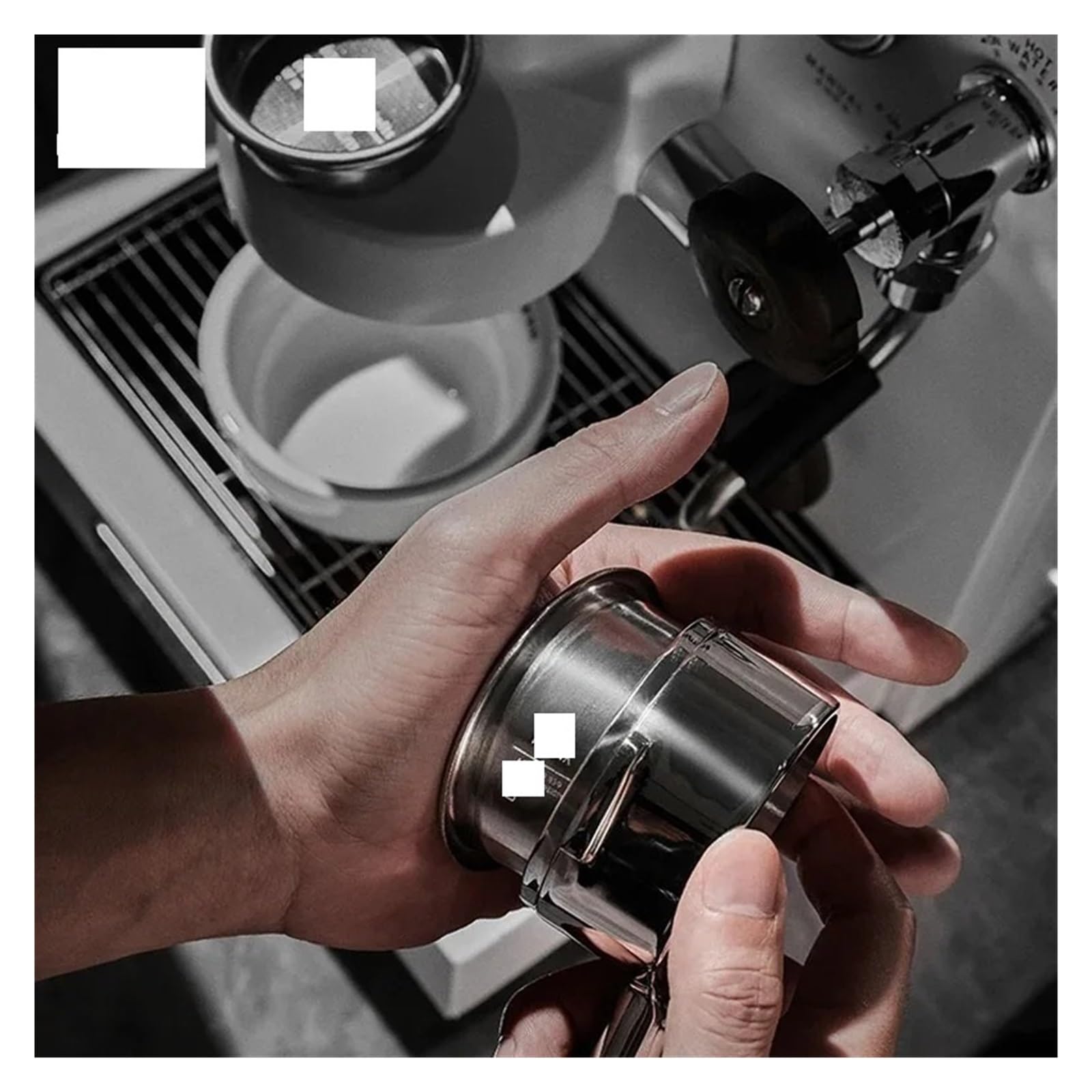 Cesta De Café Expreso De Precisión De 58 Mm, Compatible Con MUVNA, Unidades 8 18/20 / 22 G, Utensilios Dosificadores Profesionales, Accesorios De Café Barista For Portafiltro(58mm Black 18g)