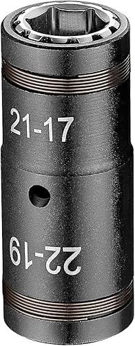 Enchufe de tuerca abatible de 12 pulgada, métrica multifunción 4 en 1, 0.669 in, 0.748 in, 0.827 in, 0.866 in, W extensión de impacto de 3 pulgadas