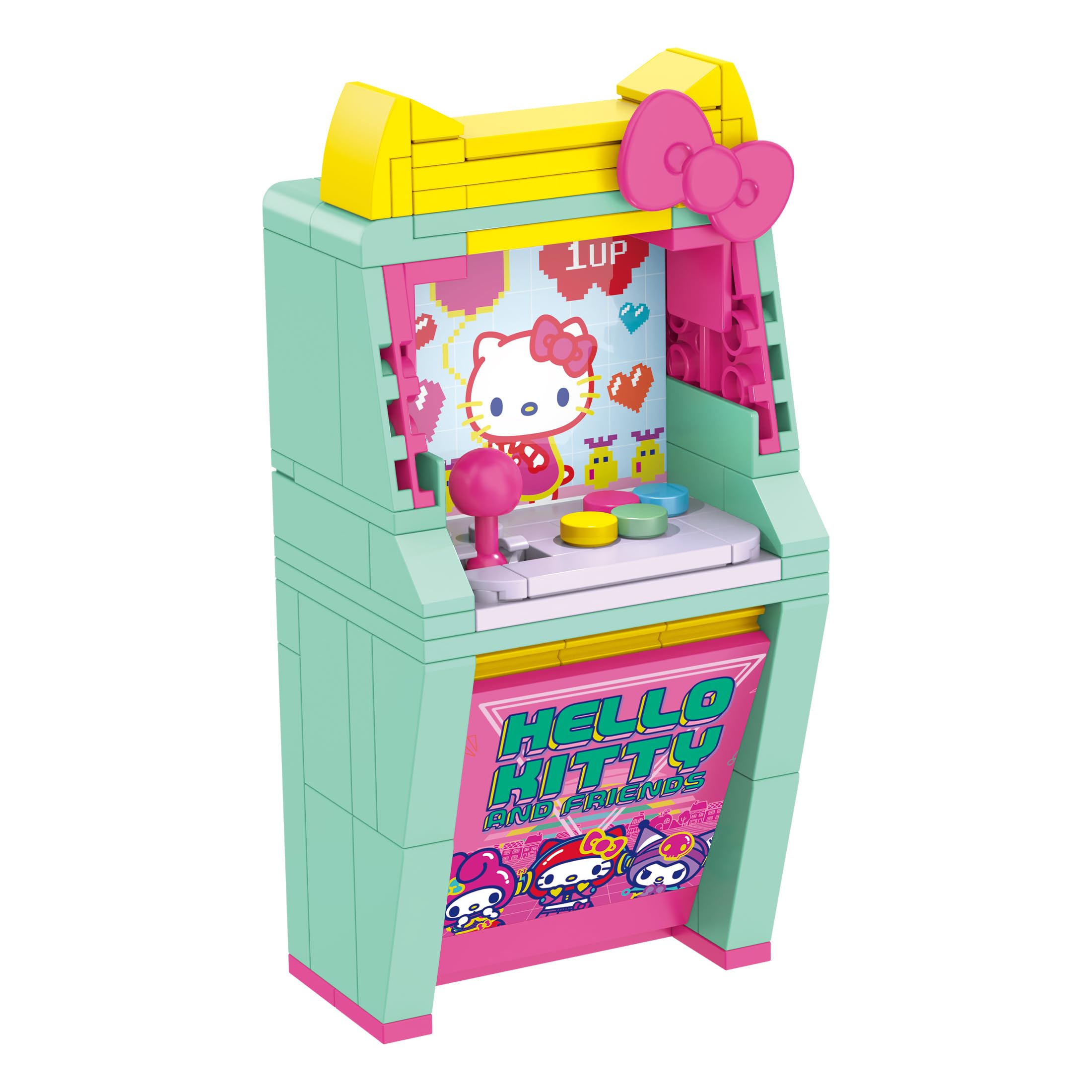 Amazon.com: Brickcraft Hello Kitty and Friends Arcade Building Set