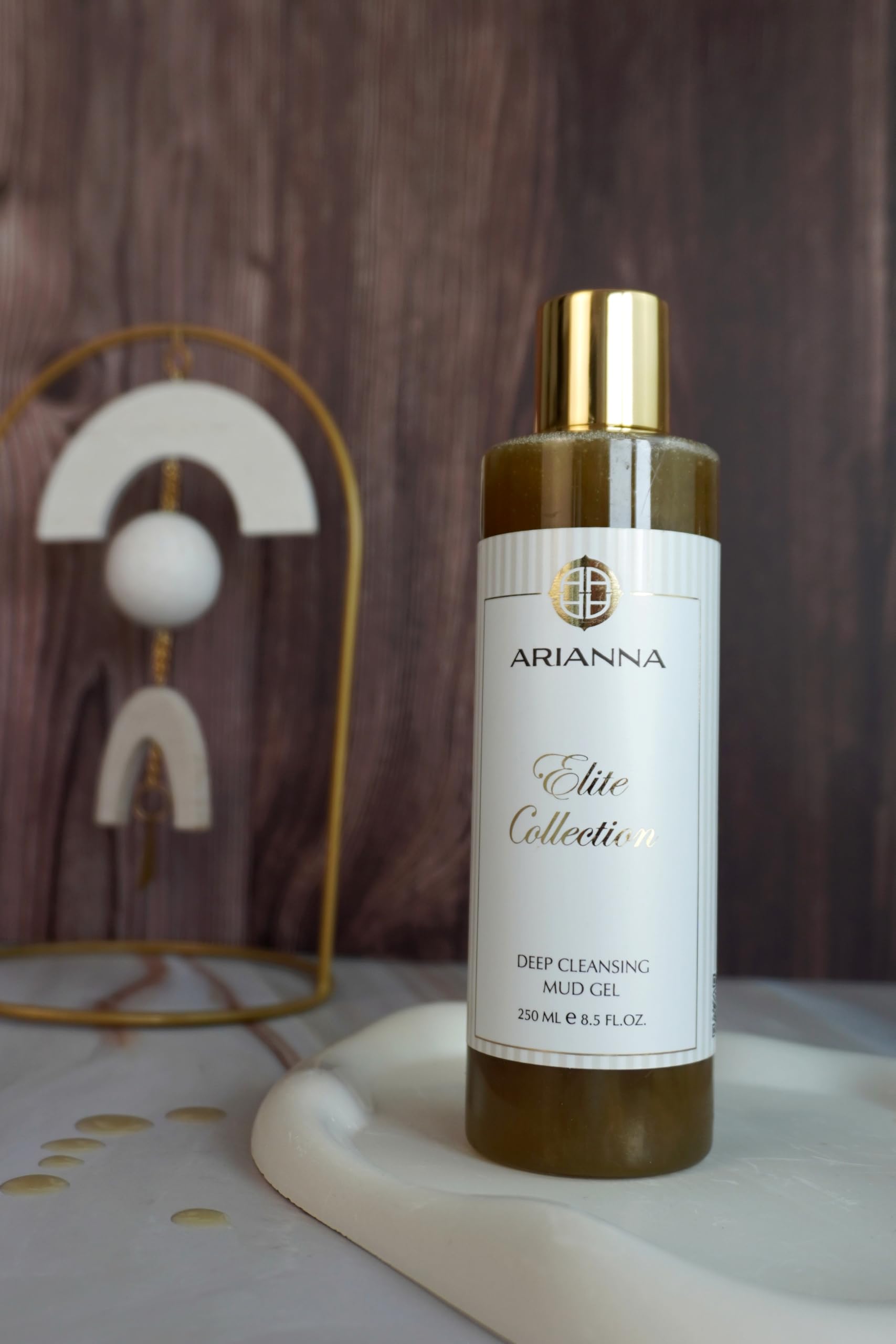 Arianna Skincare Deep Cleansing Mud Gel Dead Sea Natural Facial Cleancer For Oily Skin Daily Face Wash