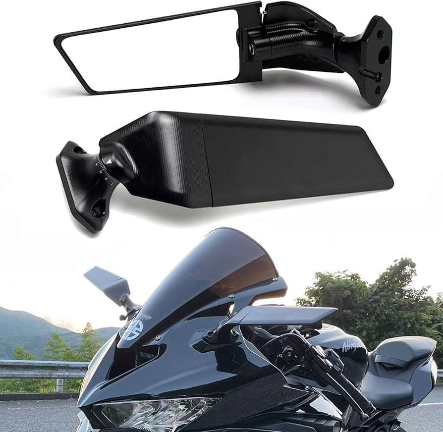 Amazon.co.jp: PRO Rear View Mirror, Adjustable Stealth