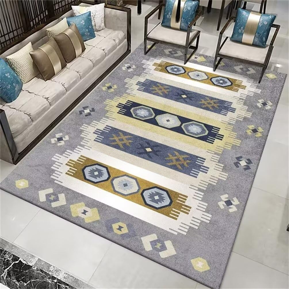 Tapis antidérapant 120x180cm pour réduire les bruits de pas dans le salon