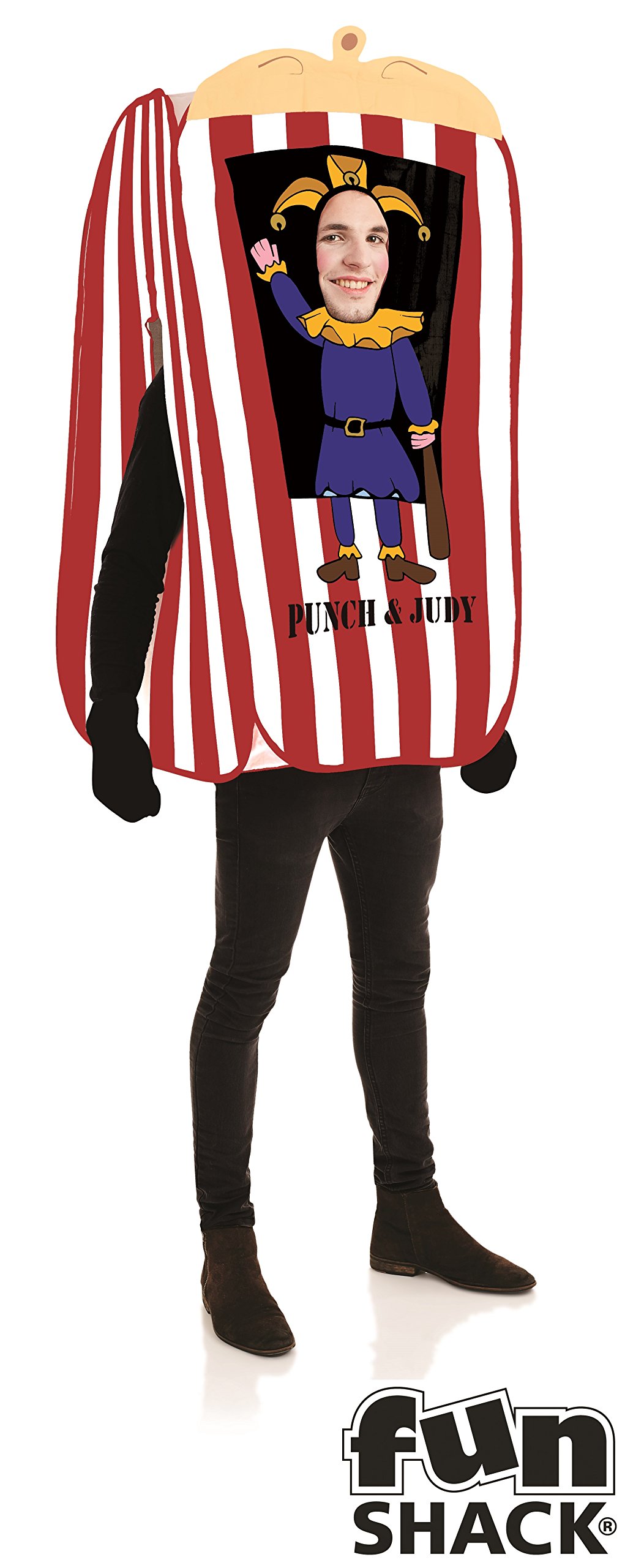 Buy Mens Outfit Punch And Judy Booth Costume Victorian Seaside Fancy