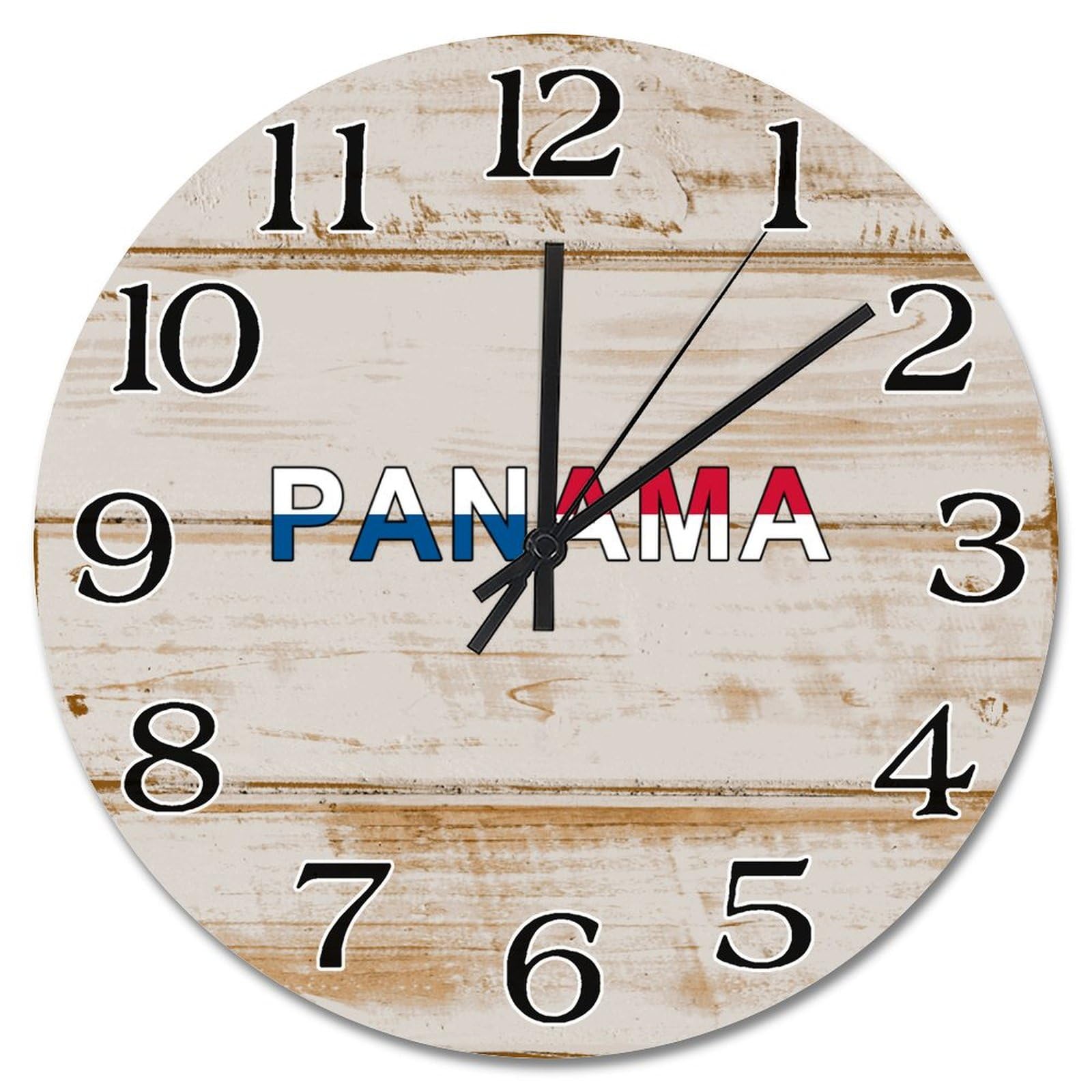 Horloge murale Panama grand format 25,4 cm pour cuisine