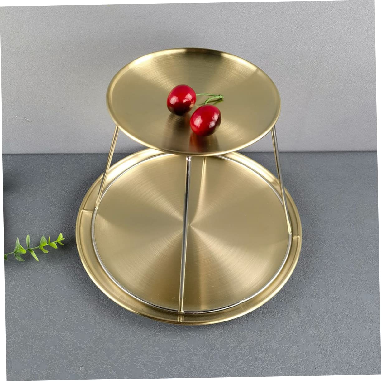 Gatuida 2pièces Support De Plateau à Fruits De Mer Acier Inoxydable Support Multifonction Pour Cuisine Et Restaurant Pour Grillades Et Service De Snacks Rack Résistant Aux Déformations