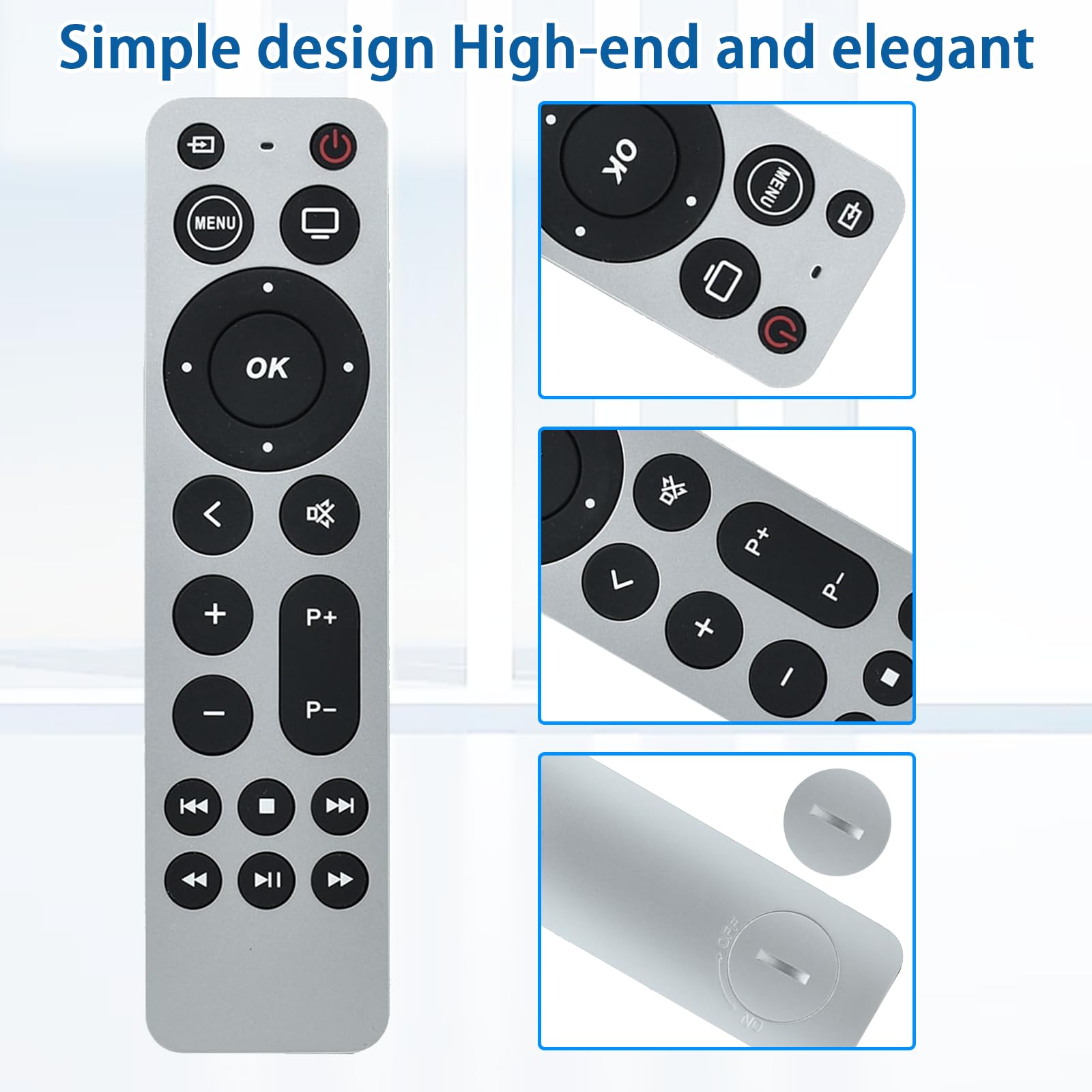 Amazon | Fourmor ユニバーサル交換用リモコン Apple TV Gen 1 2