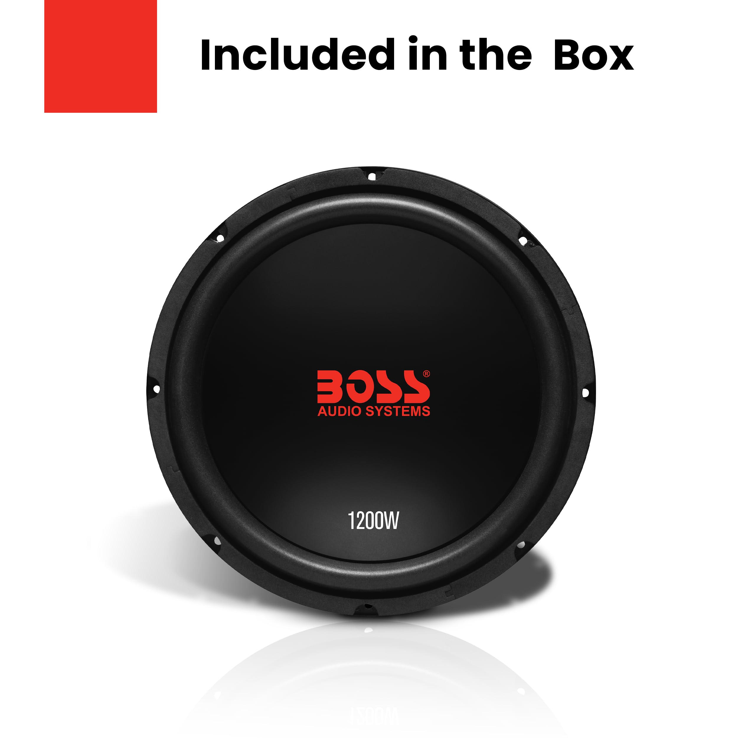 Amazon.co.jp: BOSS Audio CXX124DVC 12インチ カーサブ