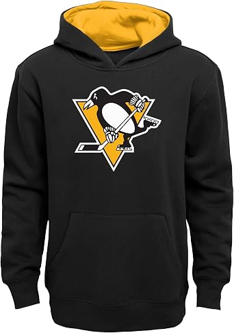 Outerstuff NHL Kids Youth 4-20 Official Primary Logo Fleece Lined Pullover Hoodie Sweatshirt
