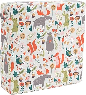 Domybest Cuscino Rialzo Sedia per Bambini Cuscino Alzasedia Stampato Antiscivolo Cuscino per Sedia Bambini per Sedia da Pranzo