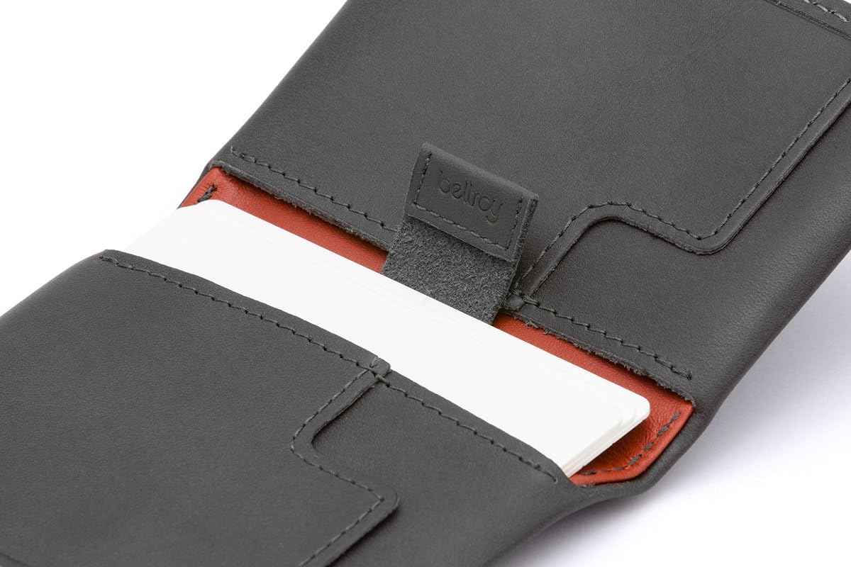 Bellroy Sleeve, Slim Leather Wallet (Max. 12 Cards and Tickets)